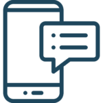 Phone with Text Message
