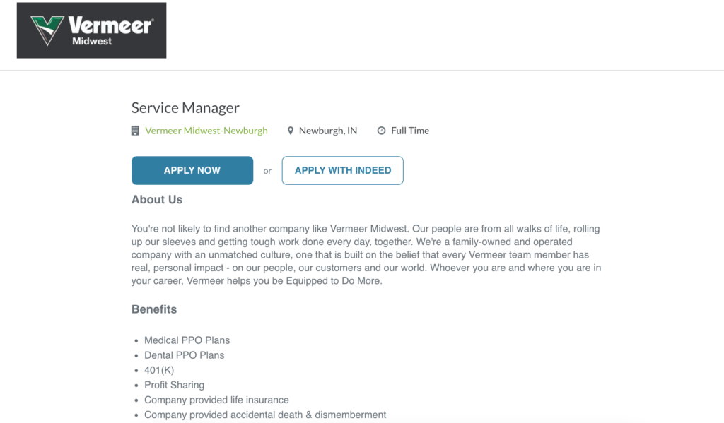Job description